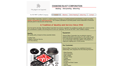 Desktop Screenshot of diamondblast.com